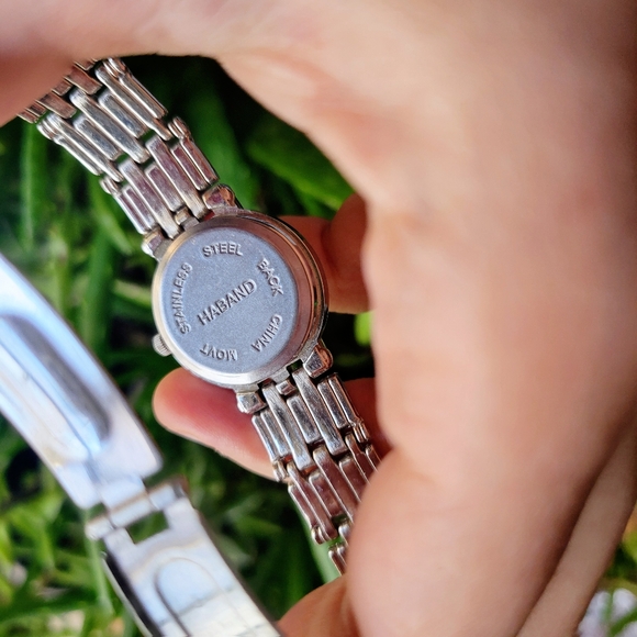 Classic Silver Rhinestone Watch - Picture 9 of 10